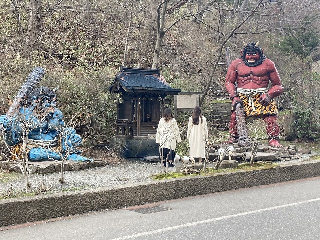 登別温泉　登別地獄谷