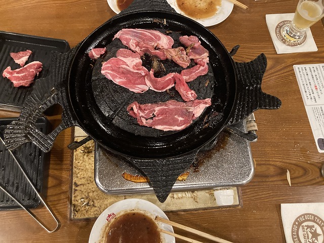 サッポロビール園　ジンギスカン