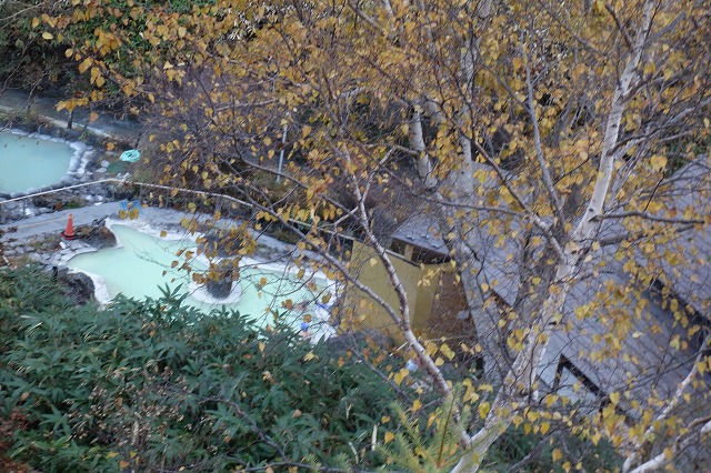 濁り湯の万座高原ホテル