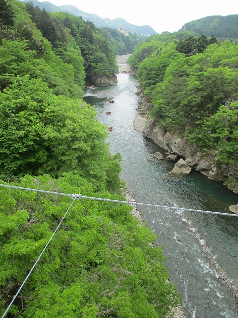 鬼怒楯岩大吊橋
