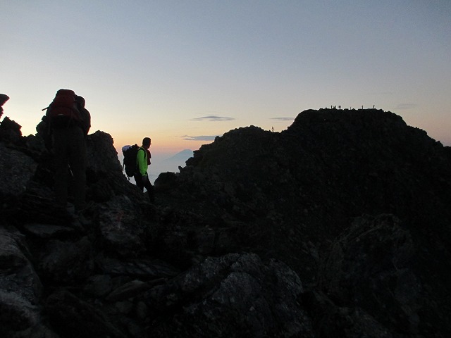 北岳、間ノ岳登山