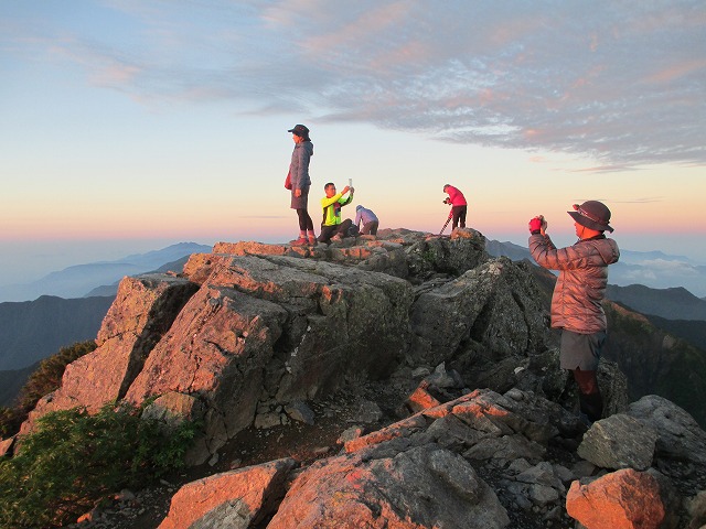 北岳、間ノ岳登山