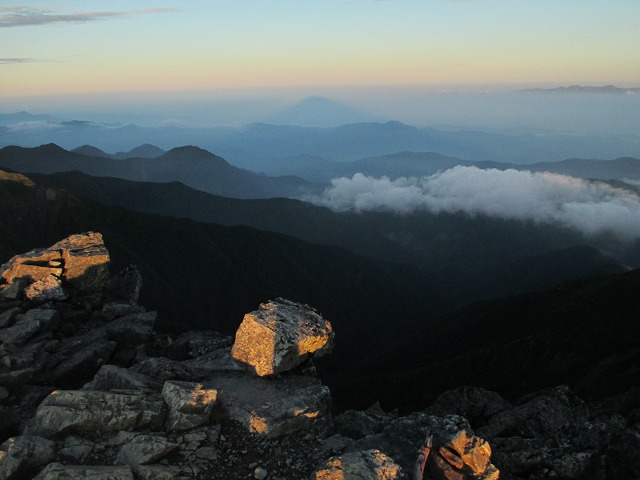 北岳、間ノ岳登山