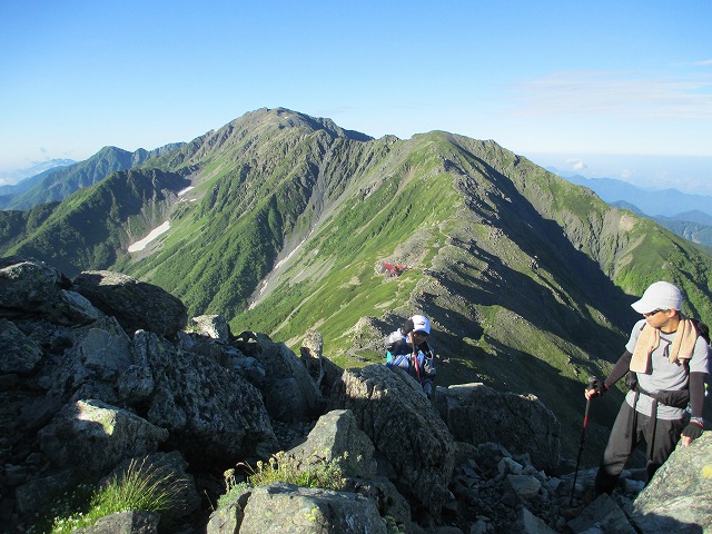 北岳、間ノ岳登山