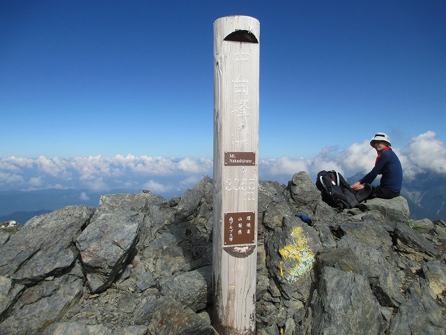 北岳、間ノ岳登山