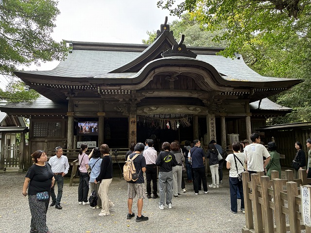 天岩戸神社 西本宮 神楽殿