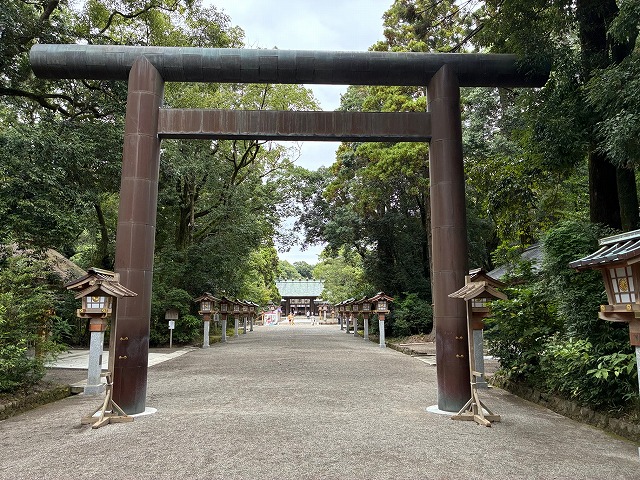 宮崎神宮 二の鳥居