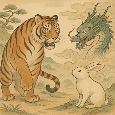 十二支の由来　虎