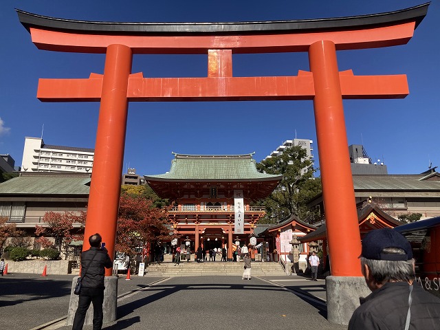 生田神社の鳥居