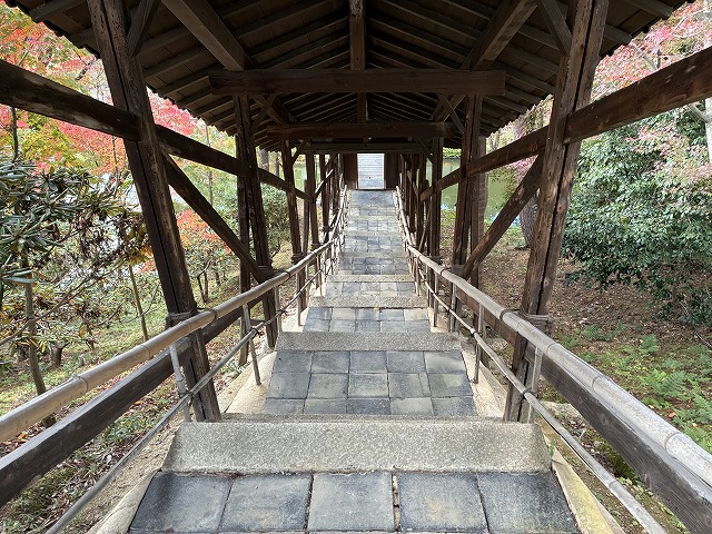 開山堂の臥龍廊