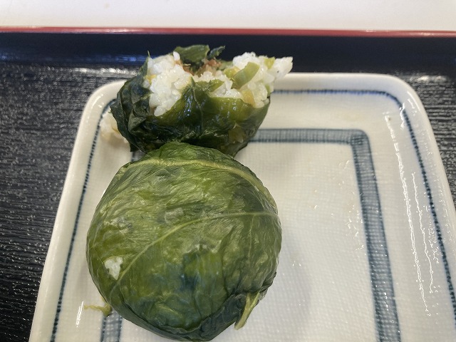 那智ねぼけ堂のめはり寿司