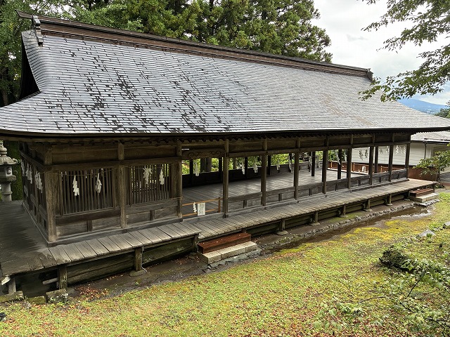諏訪大社 上社 前宮