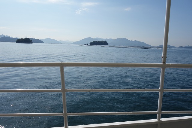 広島から宮島へのフェリー
