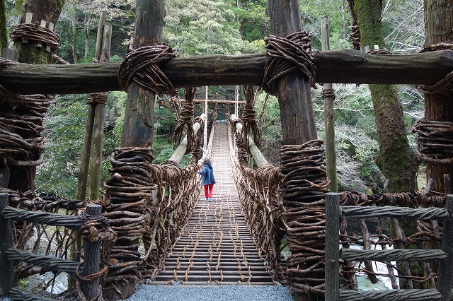 大歩危・祖谷のかずら橋