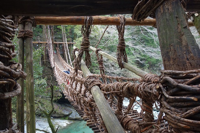 大歩危・祖谷のかずら橋