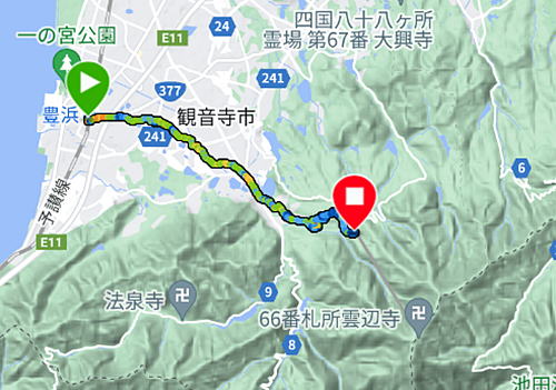 第66番札所 巨鼇山 千手院 雲辺寺