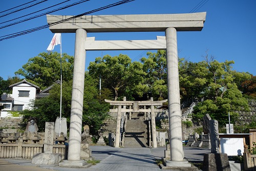78番郷照寺近くの神社